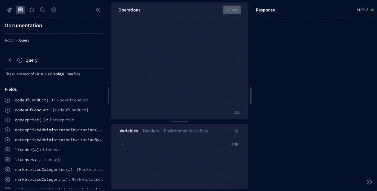 Intelligent search in Apollo Studio Explorer